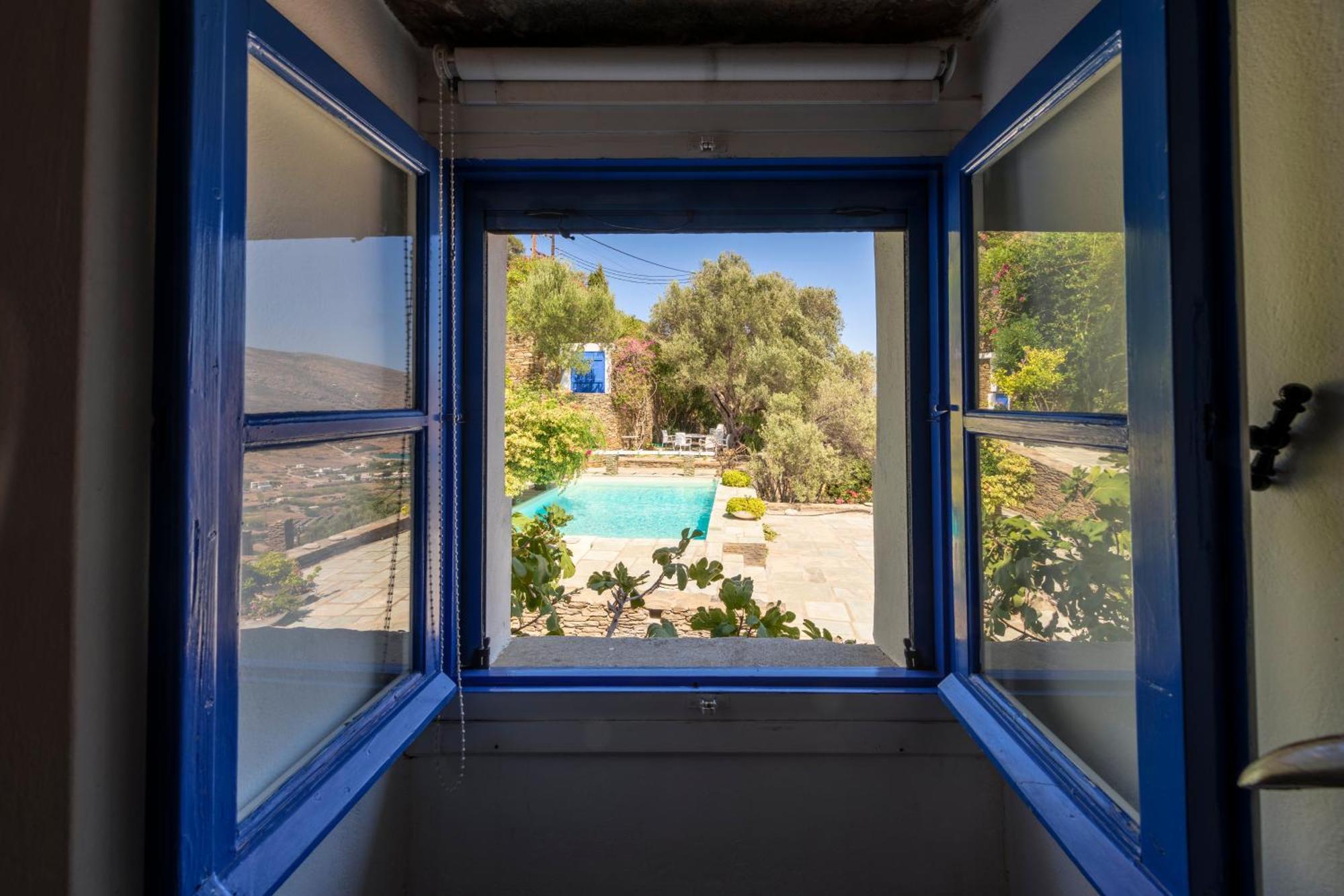 Anezas Mansion Stone-Built Traditional Villa Chones Bagian luar foto