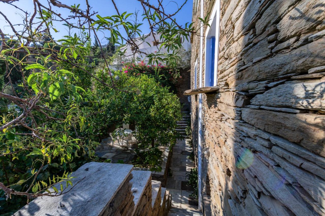 Anezas Mansion Stone-Built Traditional Villa Chones Bagian luar foto