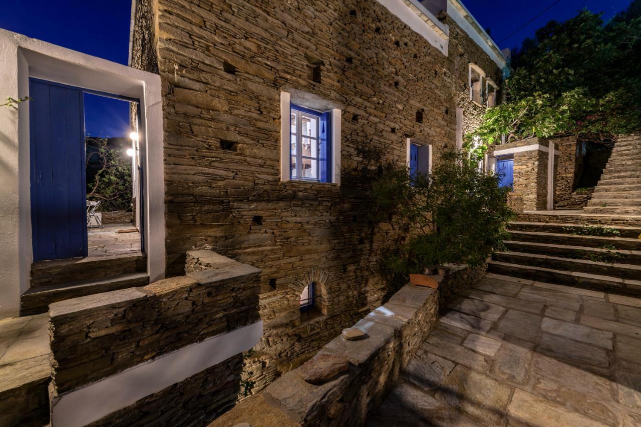 Anezas Mansion Stone-Built Traditional Villa Chones Bagian luar foto