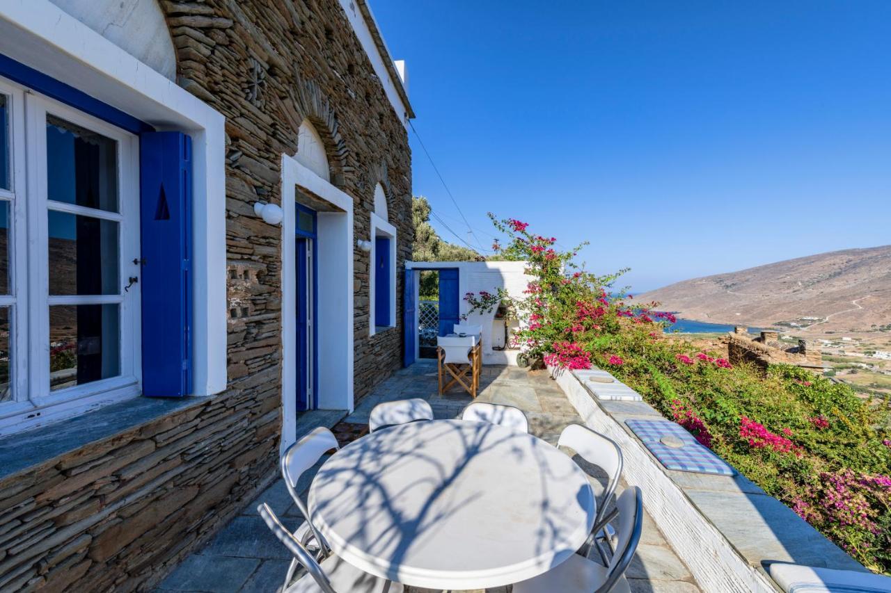 Anezas Mansion Stone-Built Traditional Villa Chones Bagian luar foto