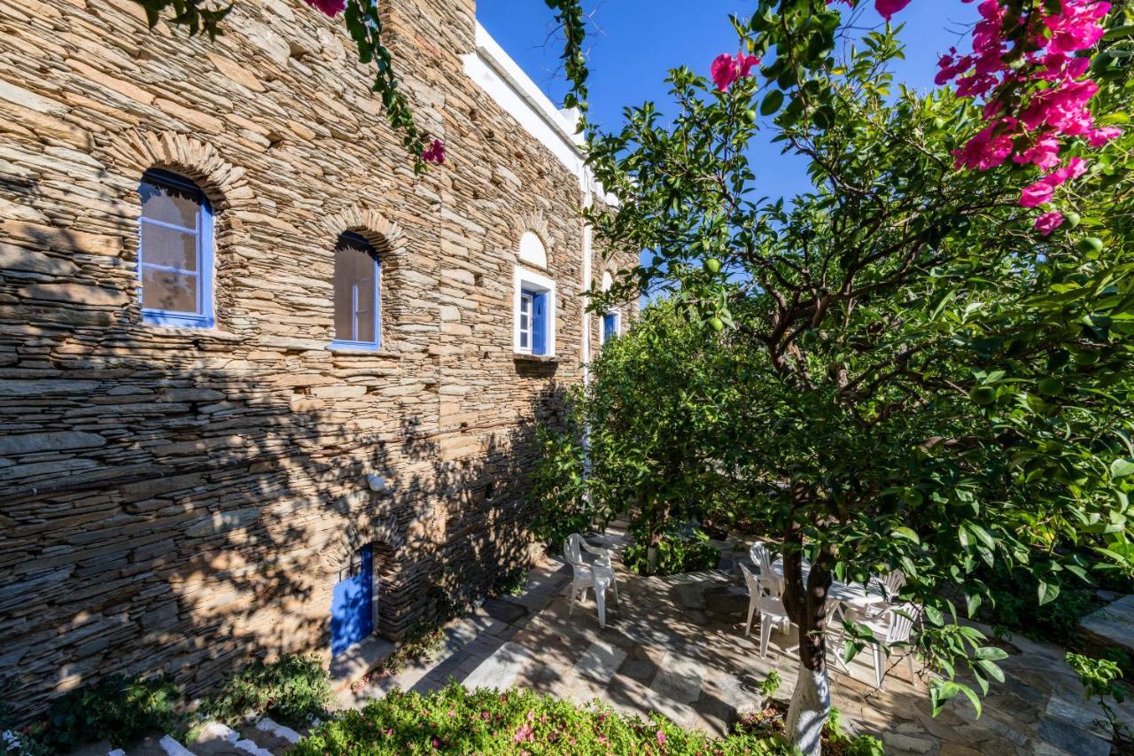 Anezas Mansion Stone-Built Traditional Villa Chones Bagian luar foto